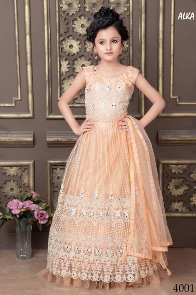 Idika By Alka Designer partywear Kids Lehenga Choli Collection